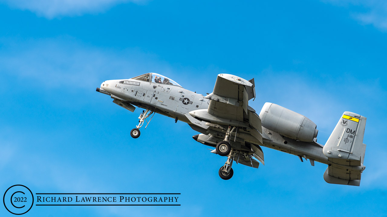 Fairchild Republic Thunderbolt A-10C - The Warthog